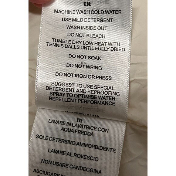 NWT Soia & Kyo Women's L Deanna Down Puffer Vest Coat Cream Winter Outdoors Lux - Picture 9 of 12